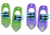 MSR Tyker Snowshoes, Dino Green, Purple Power