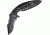 MTech Ballistic Linerlock A/O Folding Knife,3.5in,Tanto Blade,Black Alum Handle MTA806TB