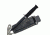 Mtech Fixed Blade, 6in, Stainless Steel Blade, Black Handle MT-632DB