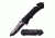 Mtech Folding Blade, 3.5in, Stainless Steel Blade, Black Aluminum Handle MT-A867BK
