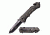 Mtech Folding Blade, 3.5in, Stainless Steel Blade, Dark Gray Aluminum Handle MT-A867GY