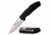 Mtech MT-1076BK Manual Folding Knife, 3in, 3CR13 Stainless Steel, Drop Point, Steel Blade, Aluminum Handle, Black, MT-1076BK