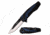 Mtech MT-A1087BL Spring Assisted Knife, 3.25in, 3CR13 Stainless Steel, Modified Tanto, Steel/Black Blade, Aluminum Handle, Black/Blue, MT-A1087BL