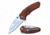 Mtech MT-A1158BR Spring Assisted Knife, 2.75in, 3CR13 Stainless Steel, Drop Point, Steel Blade, Pakkawood Handle, Brown, MT-A1158BR