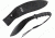 MTech Tactical Machete,10.25in,Black 440C Stainless Blade,Black Textured, Fingergroove G-10 Handle MTX8093BK