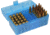 MTM Ammo Box 50 Round Flip-Top 243 308 Win 220 Swift, Clear Blue RM-50-24