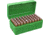 MTM Case-Gard 50 Flip Top Rifle Ammo Box For WSM and 45-70 Green