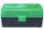 MTM Case-Gard 50 Rifle Ammo Boxes .22 Bench Rest &amp; 6mm PPC Mechanical Hinge Clear Green/Black