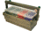 MTM Shotshell Box Caddy, Army Green/Clear, SSC
