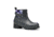 Muck Boots Liberty Ankle Leather Perf - Womens, Grey/Purple Floral, 11, LWKR-5FLR-GRY-110