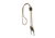 Mud River Mr Lanyard Double Dk Brn, Dark Brown, 22in, 38105