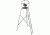 Muddy Liberty Tripod, includes Padded Shooting Rail, 2-Detachable Gear Bags, Black/Camo MTP3000