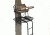 Muddy Prestige 2-Man Ladderstand,  Ratchet Strap, Stabilizer Straps, 2-Full Body Arrest Harnesses, Adjustable Support Bar, Padded, Adjustable, Flip-Back Shooting Rail, Black/Camo MLS2700