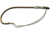 Mustad Classic Worm Hook, Weedless/Sproat Bend Ringed Eye, Bronze, Size 2/0, 3 per Pack, W3369A-2/0-3
