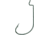 Mustad Ultrapoint Mega Bite Soft Plastic Hook, Needle Point, Extra Wide Gap, Ringed Eye, Black Nickel, Size 2/0, 5 per Pack, 37177NP-BN-2/0-5U