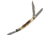 Mustang 2.75 in., Delrin Handle, Three Blades, Nickel Silver Bolster FP51024