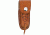 Mustang Leather Sheath, Fits 3.50 to 4.00 in., Brown FP15554
