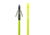 Muzzy Classic Chartreuse Fish Arrow With Carp Point - Nock, Bottle Slide Installed, 1420-CBS