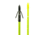 Muzzy Classic Chartreuse Fish Arrow With Gar Point - Nock, Bottle Slide Installed, 1420-GBS