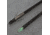 Muzzy Lighted Carbon Composite Arrow, Carp Point w/ Green X Nock, 1320-G