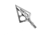 Muzzy One Broadhead, 3-Blade, 1 1/8in Cutting, 3 Pack, 283