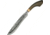 My Parang Golok 135 Fixed Blade Knife, 12in, 5160 Carbon Steel, Wood Handle MYPGLK135