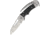 Myerchin Generation 2 Crew Pro G-10 Folding Knife,2.5in,Standard Edge,Sheepsfoot,Satin,Black,G10 Handle MYBF377