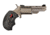 North American Arms Black-Widow Revolver, .17 Hornady Magnum Rimfire, 2 in barrel, stainless steel frame, black rubber grip, revolving chamber, single-action, half-way notch cylinder, blade front, notch rear, 5 round magazine, NAA-BLACK-WIDOW-FRRMPG