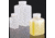 Nalge Nunc Rectangular Bottles, High-Density Polyethylene, Wide Mouth, NALGENE 2007-0032 Translucent