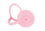 Nalgene 32oz W/M Rep. Loop Cap BULK, Pink, Pink, NAL-2180-0006