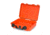 Nanuk 910 Protective Hard Case, 14.3in, Waterproof, Orange, 910S-000OR-0A0