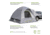 Napier Backroadz SUV/CUV/Minivan Tent, Gray/Green, 19100