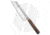Nate Summers Custom Kiritsuke Fixed Blade Chef's Knife, 8.25in, W2, Wharncliffe Blade, Wood, Wood Handle, w/ Ironwood, Wood/Silver, 13.75 inch, BHQ-208223