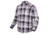 National Body Armor Knox Fr Gray Plaid Button-Down Work Shirt C521A6B0, FR-Plaid Gray-M