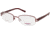 National NA0047 Eyeglass Frames - Shiny Bordeaux Frame Color