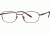 National NA0236 Eyeglass Frames - Shiny Light Brown Frame Color