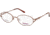 National NA0239 Eyeglass Frames - Shiny Dark Brown Frame Color