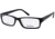 National NA0300 Eyeglass Frames - Shiny Black Frame Color