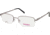 National NA0302 Eyeglass Frames - Shiny Gun Metal Frame Color