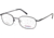 National NA0304 Eyeglass Frames - Matte Black Frame Color