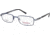 National NA0314 Eyeglass Frames - Shiny Blue Frame Color