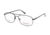 National NA0320 Eyeglass Frames - Matte Black Frame Color