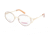 National NA0330 Eyeglass Frames - Gold Frame Color