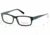 National NA0343 Eyeglass Frames - Shiny Black Frame Color
