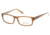 National NA0343 Eyeglass Frames - Shiny Light Brown Frame Color