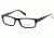 National NA0345 Eyeglass Frames - Matte Black Frame Color