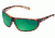 Native Eyewear Bigfork Sunglasses, Desert Tort Frame, Green Reflex Lens, Polarized, 161 312 529