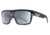 Native Eyewear El Jefe, Matte Black / Black Tort Frame, Silver Reflex Lens, 191 923 528