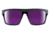 Native Eyewear El Jefe, Matte Black / Gloss Black Frame, Violet Reflex Len, 191 930 531