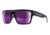 Native Eyewear El Jefe, Matte Black / Gloss Black Frame, Violet Reflex Len, 191 930 531